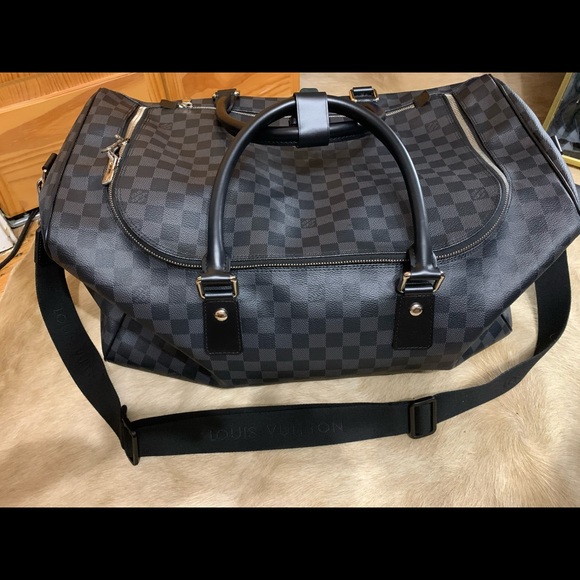 Gray Louis Vuitton Duffle Bags For Men Paul Smith
